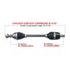 TrakMotiveHD Complete HD Axle Fits Honda - Image 2