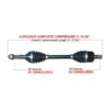 TrakMotiveHD Complete HD Axle Fits Kawasaki - Image 2