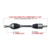 TrakMotiveHD Complete HD Axle Fits Kawasaki - Image 2