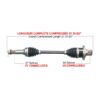 TrakMotiveHD Complete HD Axle Fits Yamaha - Image 2