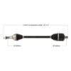 TrakMotive Complete HD Axle Fits Kawasaki - Image 2