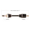 TrakMotive Complete Axle Fits Can-am - Image 2