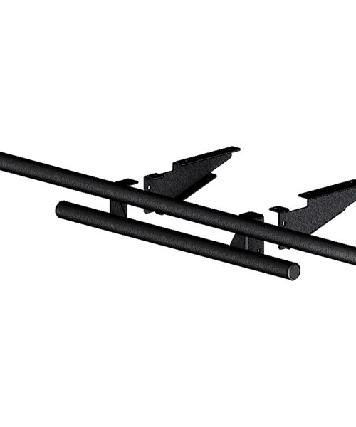 KFI Products Bumper Rear - Steel - Fits Kawasaki