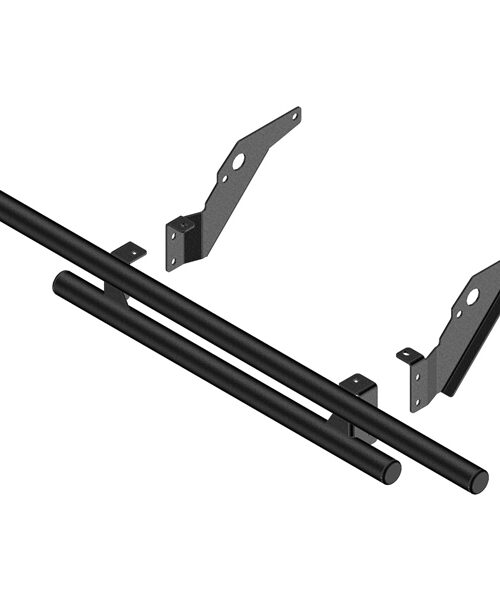KFI Products Bumper Rear - Steel - Fits Honda