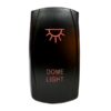Quake LED Dome LED Switch Rocker - QRS-DL-R