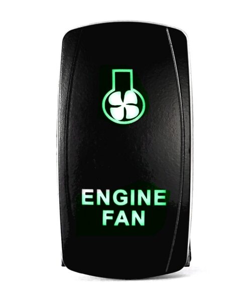 Quake LED Engine Fan LED Switch Rocker - QRS-EF-G