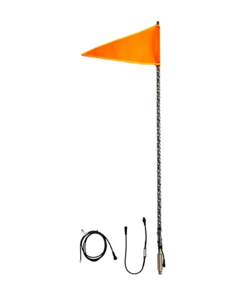 Quake LED Whip Light with Flag