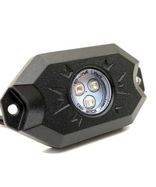 Quake LED RGB Accent Rock Lights with Quad-Lock Controller
