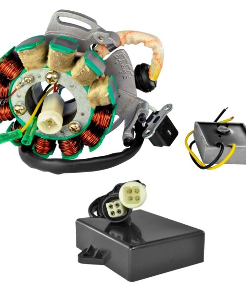 Kimpex HD Stator 200 W, Voltage Regulator, CDI Box Kit Fits Yamaha - 225415