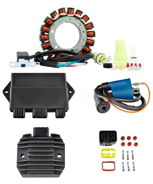 Kimpex HD Stator HP, Regulator, HP CDI Box & External Ignition Coil Kit Fits Yamaha - 225744