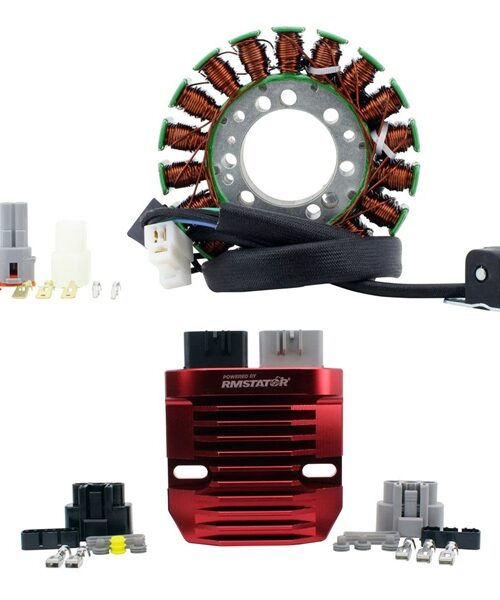 Kimpex HD Generator Stator & Mosfet Voltage Regulator Kit Fits Triumph - 225918