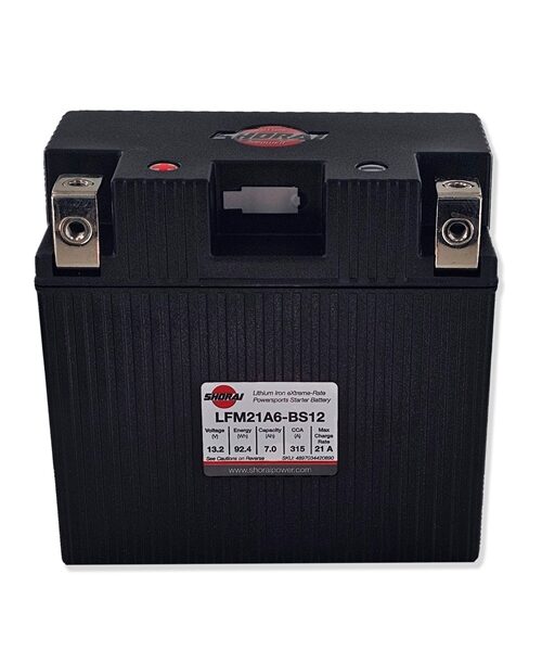 Shorai LFX Battery LFM21A6-BS12
