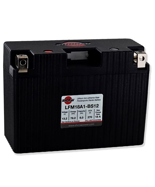 Shorai LFX Battery LFM18A1-BS12