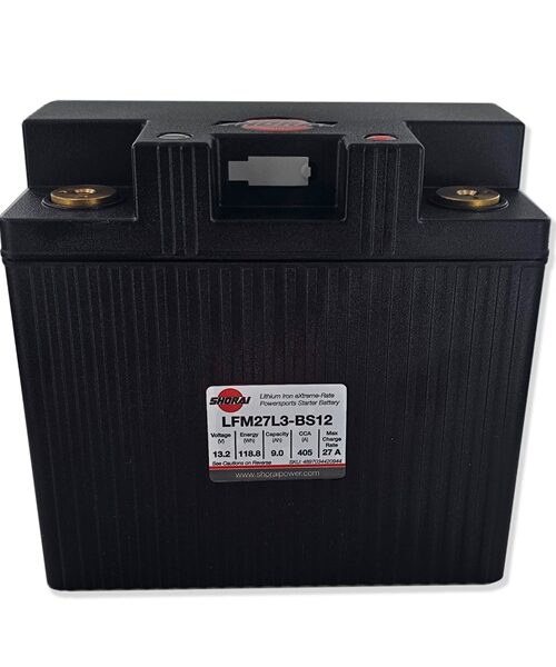 Shorai LFX Battery LFM27L3-BS12