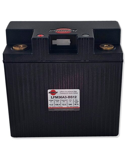 Shorai LFX Battery LFM36A3-BS12