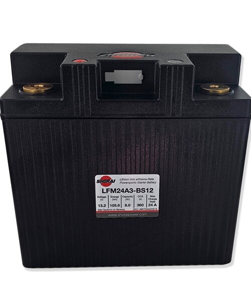 Shorai LFX Battery LFM24A3-BS12