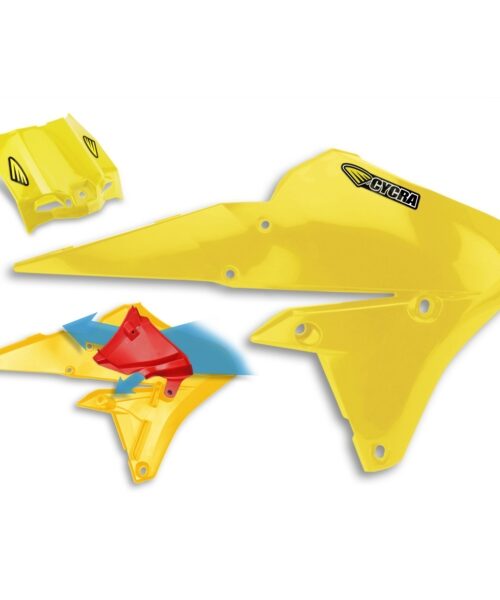 Cycra Powerflow Radiator Shroud Wind Deflector - Fits Yamaha