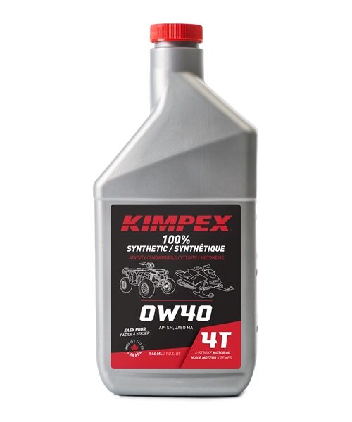 Kimpex 4-S100 0W40 Snowmobile/ATV Engine Oil 0W40