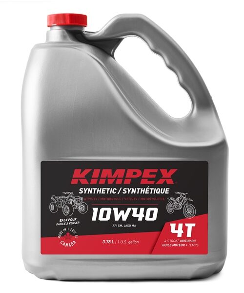 Kimpex 10W40 Moto/ATV 4-STROKES Engine Oil 10W40
