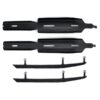 SnowTracker Auto-sharpening Semi-aggressive Wear Bar Pilot 5.7 SL, Pilot SL - Fits Ski-doo