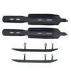 SnowTracker Auto-sharpening Semi-aggressive Wear Bar Pilot DS1, Pilot DS3 - Fits Ski-doo