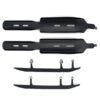 SnowTracker Auto-sharpening Semi-aggressive Wear Bar Pilot 5.7, Pilot 5.7 R, Pilot 6.9 - Fits Ski-doo