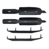 SnowTracker Auto-sharpening Aggressive Wear Bar Pro-Steer, Pro-Float - Fits Polaris
