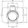 Kimpex Carburetor Adapter Mounting Flange Fits Ski-doo - Image 4