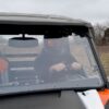 Super ATV Flip up Windshield Fits Polaris - Image 3