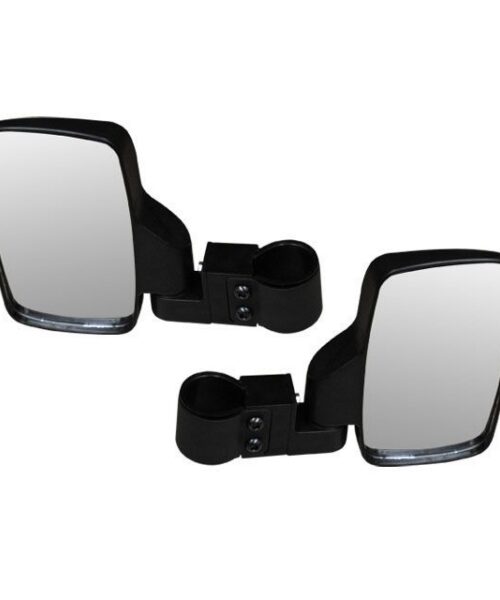 Super ATV Plastic lateral Mirror 8.5" x 4.25" 1.75" Clamp-On
