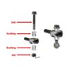 Super ATV Replacement Tie Rod End HD -  Chromoly - Image 3
