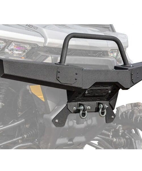 Super ATV Winch Ready Bumper Front - Steel - Fits Can-am