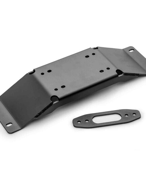 Super ATV Winch Mount + Ops Black Winch