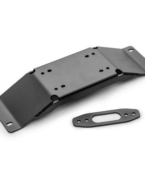 Super ATV Winch Mount + Ops Black Winch