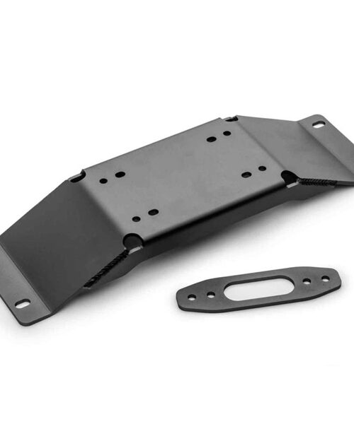 Super ATV Winch Mount + Ops Black Winch