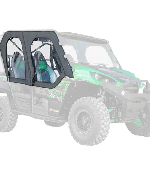 Super ATV Soft Cab Enclosure Upper Doors Fits Kawasaki - UTV - Upper door