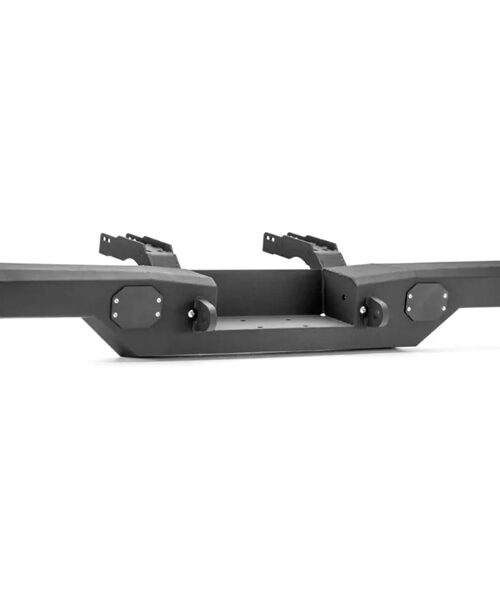 Super ATV Winch Ready Bumper Rear - Steel - Fits Polaris