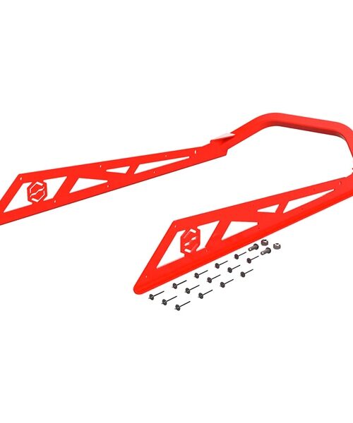 ITEK Bumper Powdercoat Series Rear - Fits Polaris