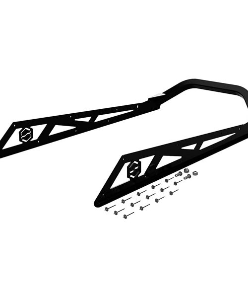 ITEK Bumper Powdercoat Series Rear - Fits Polaris
