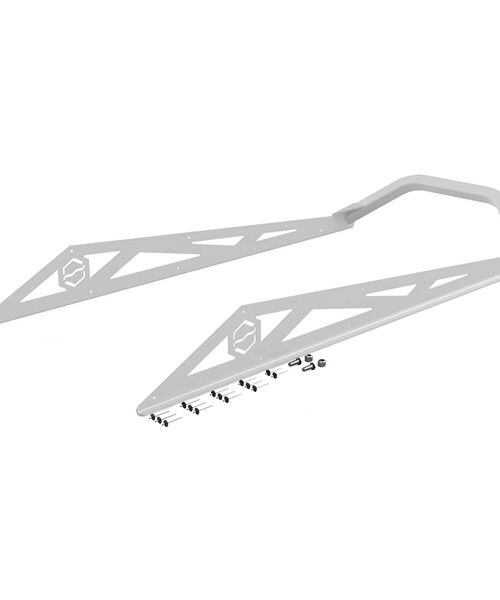 ITEK Bumper Powdercoat Series Rear - Fits Polaris