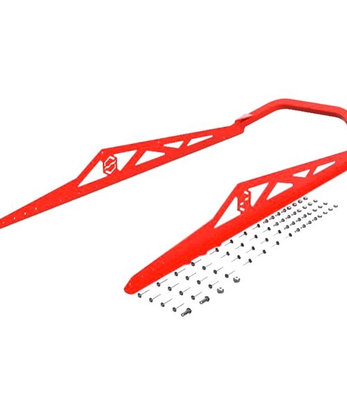 ITEK Bumper Powdercoat Series Rear - Fits Arctic cat