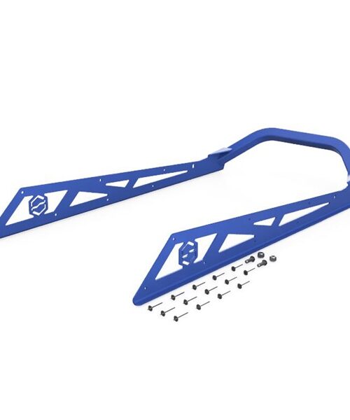 ITEK Bumper Powdercoat Series Rear - Fits Polaris
