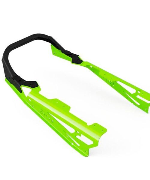 ITEK Bumper Powdercoat Series Rear - Aluminum - Fits Polaris
