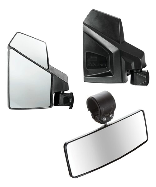 Kolpin UTV Mirror Kit 2" Clamp-On