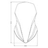 Puig Touring Windshield Fits Honda - Image 2