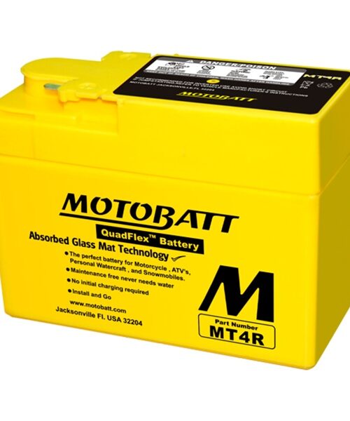 Motobatt Quadflex AGM Battery MBT4R