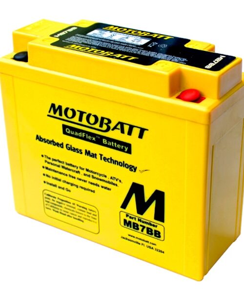Motobatt Quadflex AGM Battery MB7BB