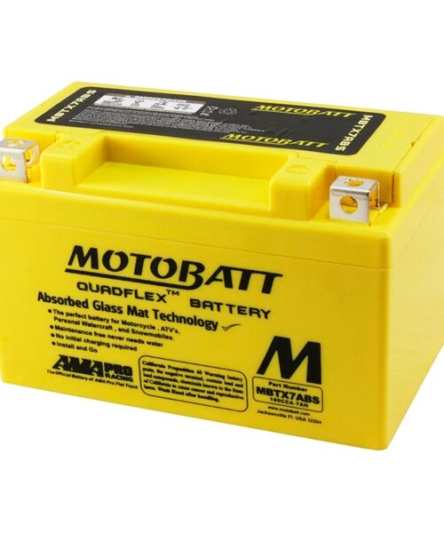 Motobatt Quadflex AGM Battery MBTX7ABS