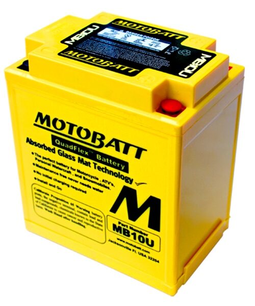 Motobatt Quadflex AGM Battery MB10U
