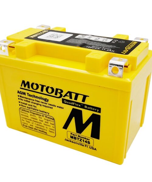 Motobatt Quadflex AGM Battery MBTZ14S